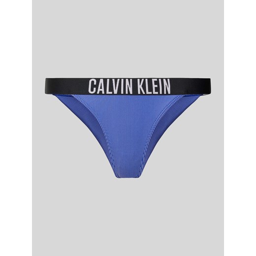 Figi bikini z elastycznym pasem z logo model ‘BRAZILIAN’ ze sklepu Peek&Cloppenburg  w kategorii Stroje kąpielowe - zdjęcie 173459804