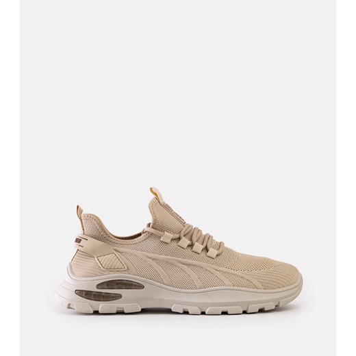 Beżowe sneakersy Big Star NN174469 801 ze sklepu gemre w kategorii Buty sportowe damskie - zdjęcie 173461912