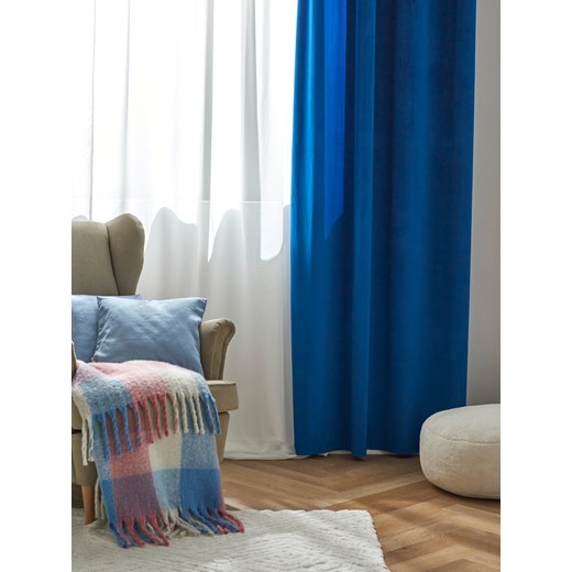 Sinsay - Zasłona - niebieski Sinsay One Size Sinsay
