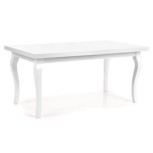 Stół rozkładany 160 240 cm biały D6-F72 ze sklepu Edinos.pl w kategorii Stoły - zdjęcie 173463801