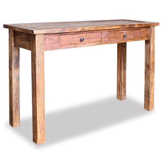 Drewniana konsola z szufladami M3-P31 ze sklepu Edinos.pl w kategorii Konsole - zdjęcie 173463980