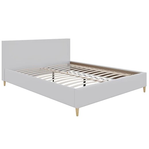 Tapicerowane łóżko z zagłówkiem 120x200 Colette - 36 kolorów Elior One Size Edinos.pl
