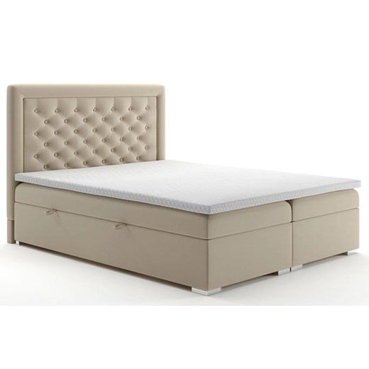 Łóżko małżeńskie boxspring Tomis 180x200 - 32 kolory ze sklepu Edinos.pl w kategorii Łóżka i materace - zdjęcie 173465864