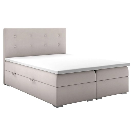 Podwójne łóżko boxspring 160x200 P3-P15 ze sklepu Edinos.pl w kategorii Łóżka i materace - zdjęcie 173465873