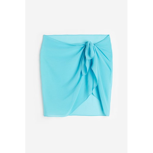 H & M - Krótki sarong - Turkusowy H & M L H&M
