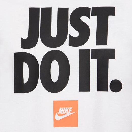 T-shirt męski biały Nike z napisami