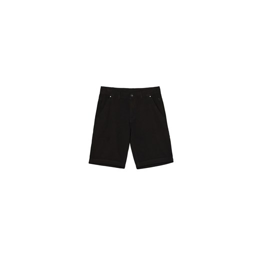 Cropp - Czarne szorty typu chino - czarny ze sklepu Cropp w kategorii Spodenki męskie - zdjęcie 173469090