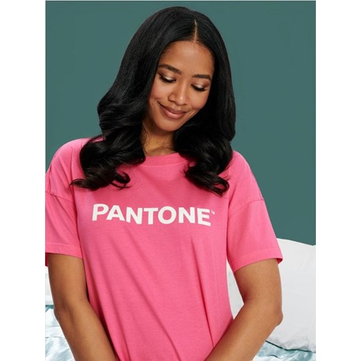 Sinsay - Koszula nocna Pantone - różowy ze sklepu Sinsay w kategorii Koszule nocne - zdjęcie 173472711