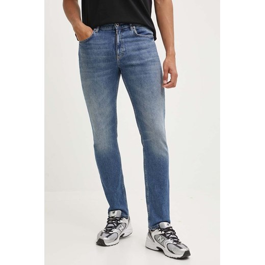 Karl Lagerfeld Jeans jeansy męskie kolor niebieski 245D1104 ze sklepu ANSWEAR.com w kategorii Jeansy męskie - zdjęcie 173473260