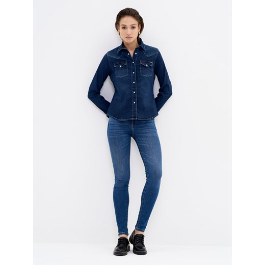 Koszula damska jeansowa Norra 534 ze sklepu Big Star w kategorii Koszule damskie - zdjęcie 173474443