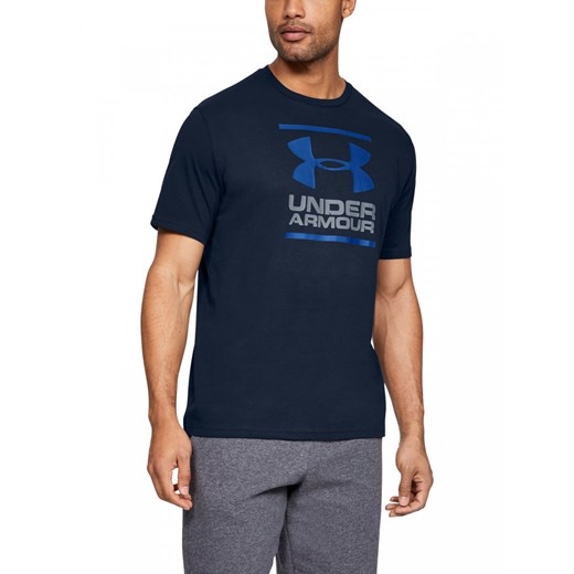 Męska koszulka UNDER ARMOUR GL Foundation SS - granatowa Under Armour Sportstylestory.com wyprzedaż