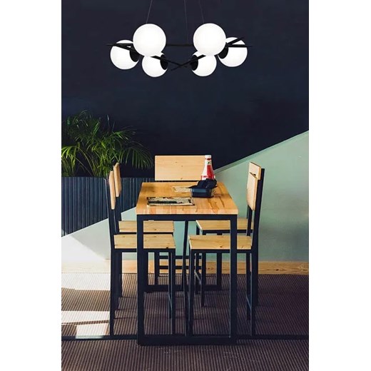 Lampa nad stół na trójkątnej podstawie - S857-Derma Lumes One Size Edinos.pl