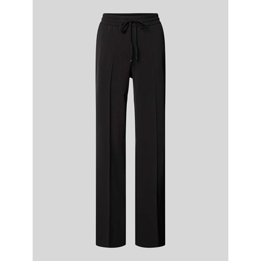 Spodnie materiałowe o kroju regular fit w kant model ‘AVRIL’ ze sklepu Peek&Cloppenburg  w kategorii Spodnie damskie - zdjęcie 173478662