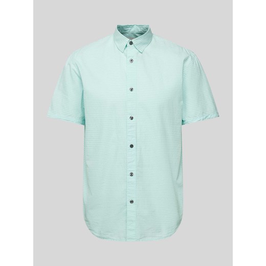 Koszula casualowa o kroju relaxed fit z rękawem o dł. 1/2 ze sklepu Peek&Cloppenburg  w kategorii Koszule męskie - zdjęcie 173478833