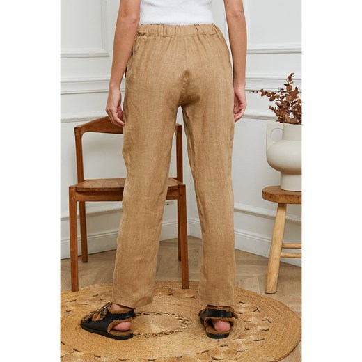 Spodnie damskie Fleur De Lin brązowe 
