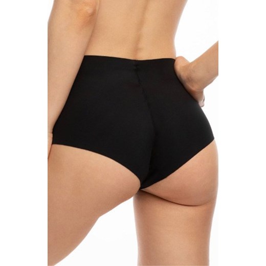 Bezszwowo figi boyshorts czarne Infinity maxi, Kolor czarny, Rozmiar L, Julimex ze sklepu Intymna w kategorii Majtki damskie - zdjęcie 173481800