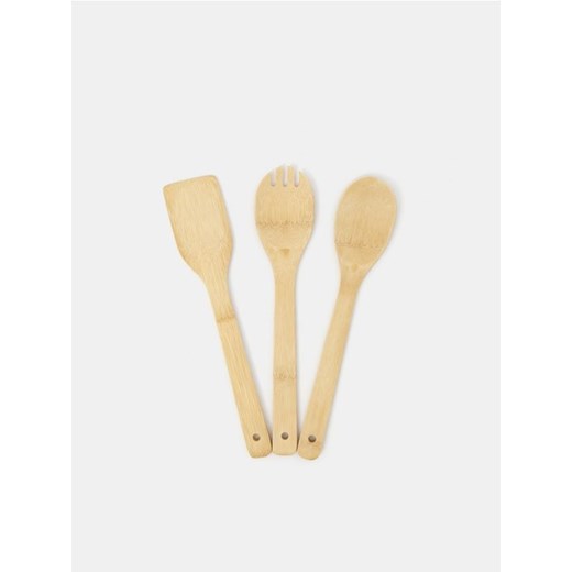 Sinsay - Szpatułki kuchenne 3 pack - beżowy Sinsay One Size Sinsay