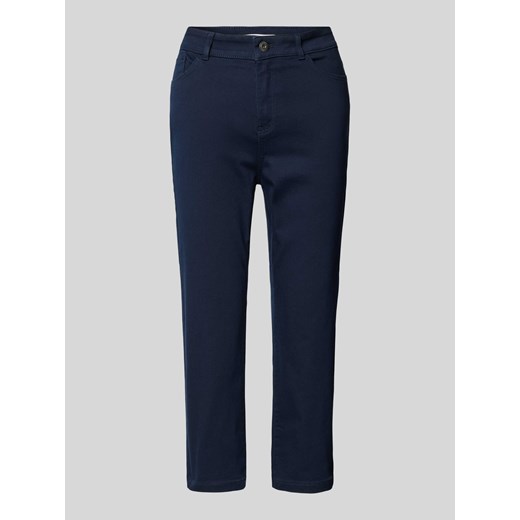 Spodnie o skróconym kroju slim fit ze sklepu Peek&Cloppenburg  w kategorii Spodnie damskie - zdjęcie 173500540
