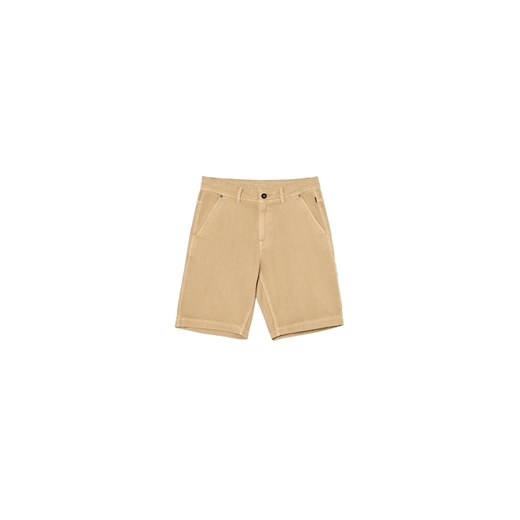 Cropp - Beżowe szorty typu chino - beżowy ze sklepu Cropp w kategorii Spodenki męskie - zdjęcie 173501322