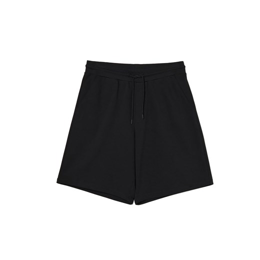 Cropp - Czarne dresowe szorty - czarny Cropp S Cropp