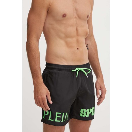 PLEIN SPORT szorty kąpielowe kolor czarny PS24MBM01 Plein Sport L ANSWEAR.com