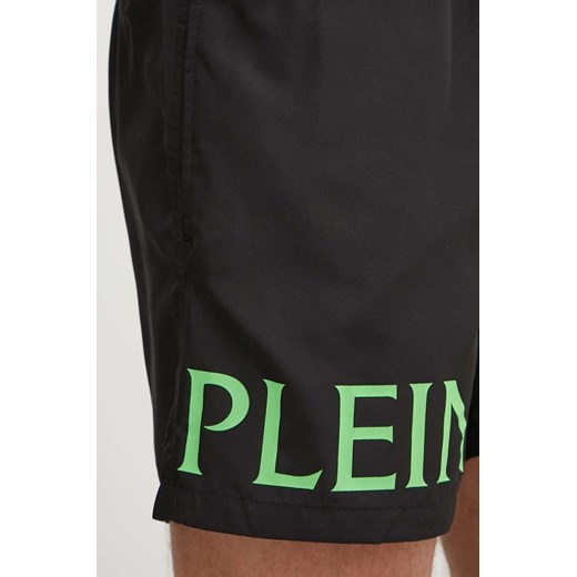 PLEIN SPORT szorty kąpielowe kolor czarny PS24MBM01 Plein Sport XL ANSWEAR.com