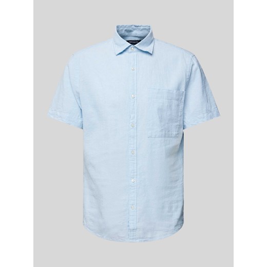 Koszula casualowa o kroju regular fit z kieszenią na piersi ze sklepu Peek&Cloppenburg  w kategorii Koszule męskie - zdjęcie 173504330