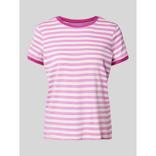 T-shirt z okrągłym dekoltem ze sklepu Peek&Cloppenburg  w kategorii Bluzki damskie - zdjęcie 173504433