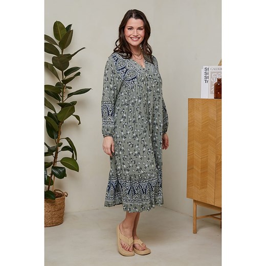 Curvy Lady Sukienka w kolorze khaki Curvy Lady 40/42 okazja Limango Polska