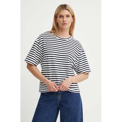 Marc O&apos;Polo t-shirt DENIM damski  5000000263 ze sklepu ANSWEAR.com w kategorii Bluzki damskie - zdjęcie 173506714