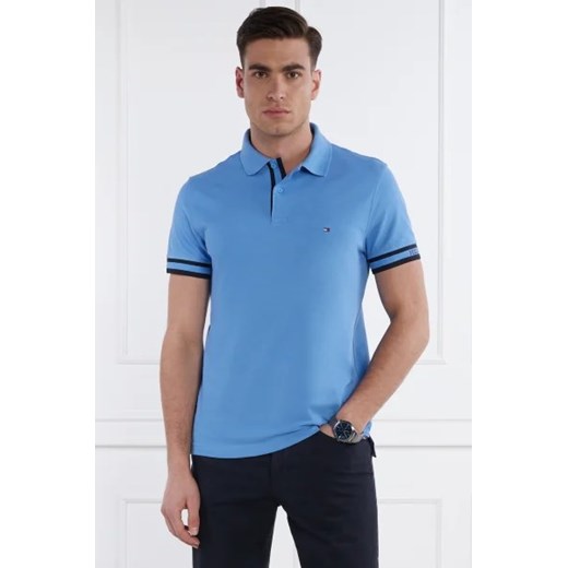 Tommy Hilfiger Polo MONOTYPE CUFF | Slim Fit ze sklepu Gomez Fashion Store w kategorii T-shirty męskie - zdjęcie 173507574