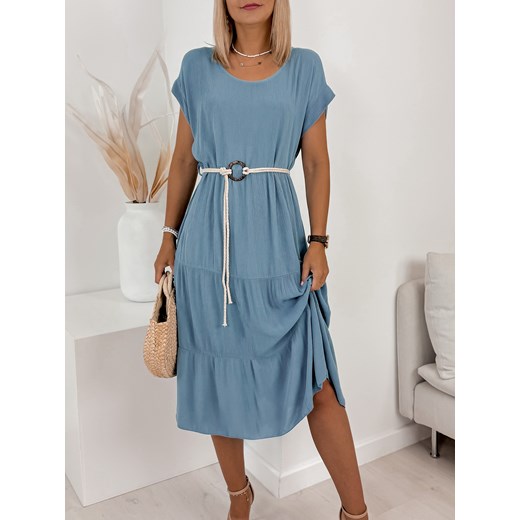sukienka cloe niebieska uni One size UBRA