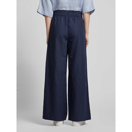 Spodnie lniane z szeroką nogawką i efektem denimu Esprit 36 Peek&Cloppenburg