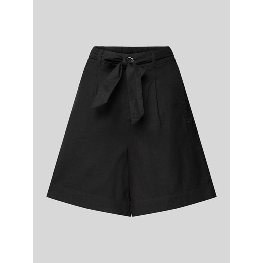Szorty z materiałowym paskiem ze sklepu Peek&Cloppenburg  w kategorii Szorty - zdjęcie 173513961