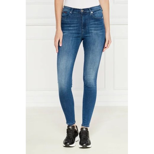 Tommy Jeans Jeansy SYLVIA HR | Super Skinny fit | high waist ze sklepu Gomez Fashion Store w kategorii Jeansy damskie - zdjęcie 173515923