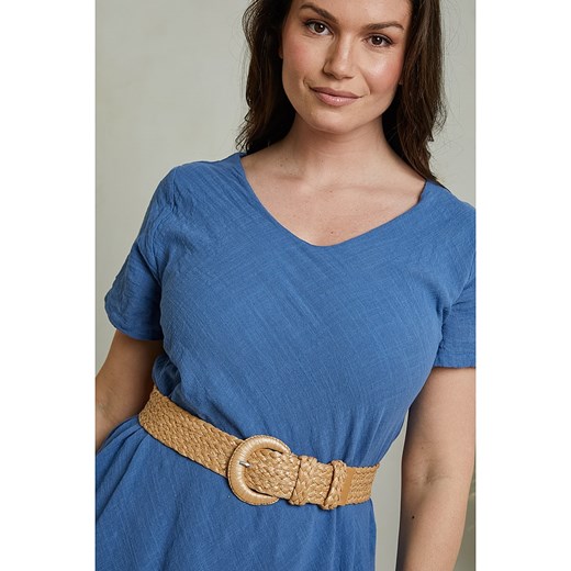 Curvy Lady Sukienka w kolorze niebieskim Curvy Lady 48/50 okazyjna cena Limango Polska