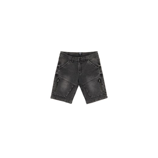 Cropp - Jeansowe szorty joggery - szary ze sklepu Cropp w kategorii Spodenki męskie - zdjęcie 173518943