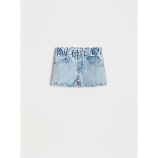 Reserved - Jeansowe szorty - niebieski ze sklepu Reserved w kategorii Spodenki dziewczęce - zdjęcie 173519133