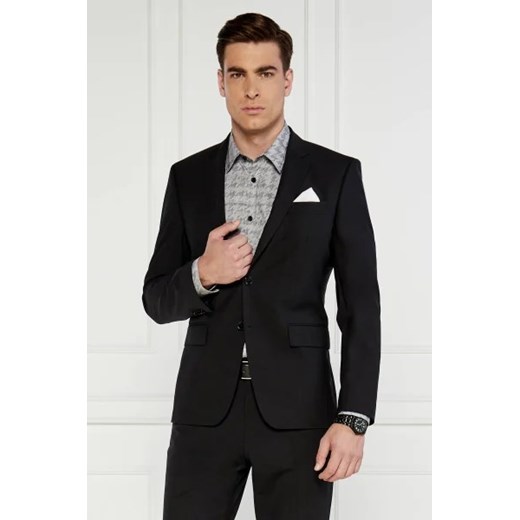 BOSS BLACK Wełniana marynarka H-Huge-MM | Slim Fit 56 Gomez Fashion Store