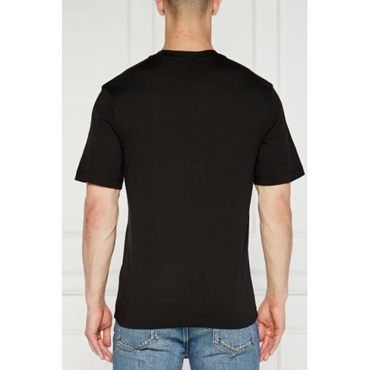 T-shirt męski Hugo Blue z bawełny w stylu młodzieżowym z krótkimi rękawami