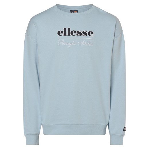 Bluza męska Ellesse sportowa niebieska z napisem