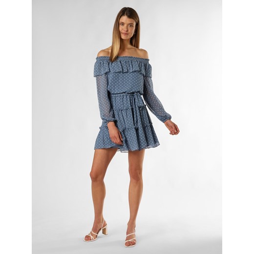 Lauren Ralph Lauren Sukienka damska Kobiety niebieski w kropki ze sklepu vangraaf w kategorii Sukienki - zdjęcie 173522564