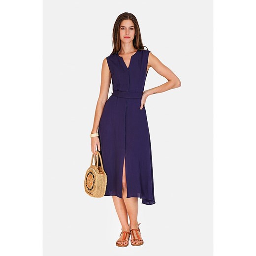 Le Jardin du Lin Sukienka w kolorze granatowym ze sklepu Limango Polska w kategorii Sukienki - zdjęcie 173524973