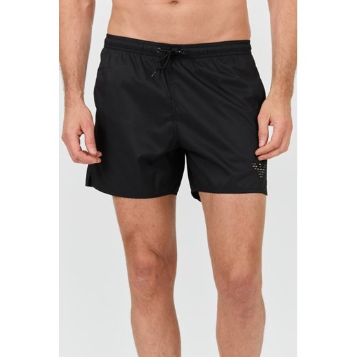 EMPORIO ARMANI Czarne kąpielówki, Rozmiar 52 ze sklepu outfit.pl w kategorii Kąpielówki - zdjęcie 173526161