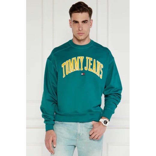 Tommy Jeans Bluza BOXY POP VARSITY CREW | Relaxed fit ze sklepu Gomez Fashion Store w kategorii Bluzy męskie - zdjęcie 173527764