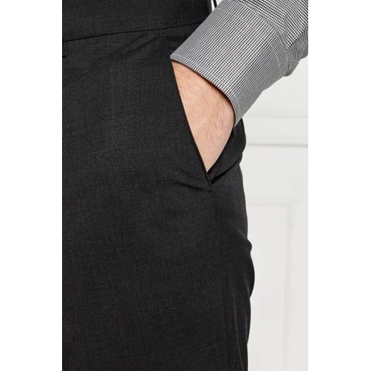 BOSS BLACK Wełniane spodnie H-Lenon-MM-224 | Regular Fit 52 Gomez Fashion Store