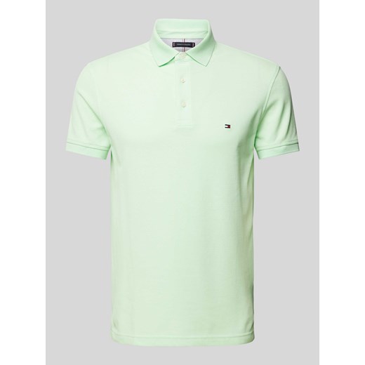 Koszulka polo z wyhaftowanym logo ze sklepu Peek&Cloppenburg  w kategorii T-shirty męskie - zdjęcie 173532394