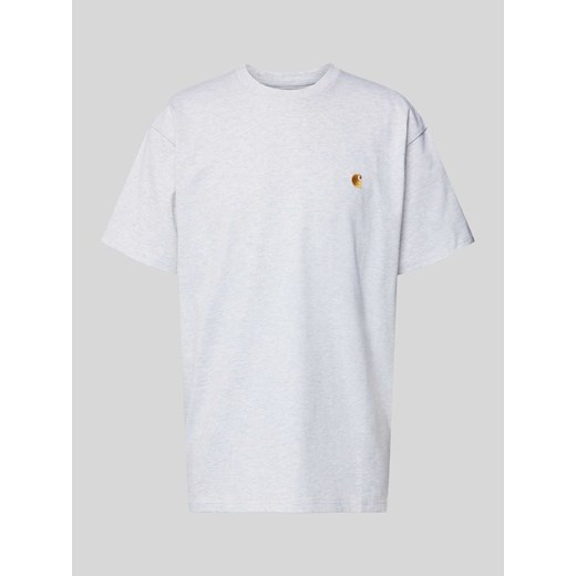 T-shirt z wyhaftowanym logo model ‘CHASE’ ze sklepu Peek&Cloppenburg  w kategorii T-shirty męskie - zdjęcie 173532400