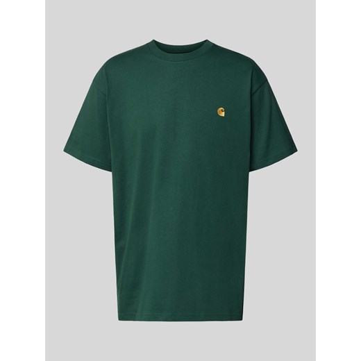 T-shirt z wyhaftowanym logo model ‘CHASE’ ze sklepu Peek&Cloppenburg  w kategorii T-shirty męskie - zdjęcie 173532474