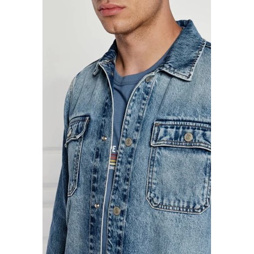 Pepe Jeans London Jeansowa koszula | Regular Fit M Gomez Fashion Store